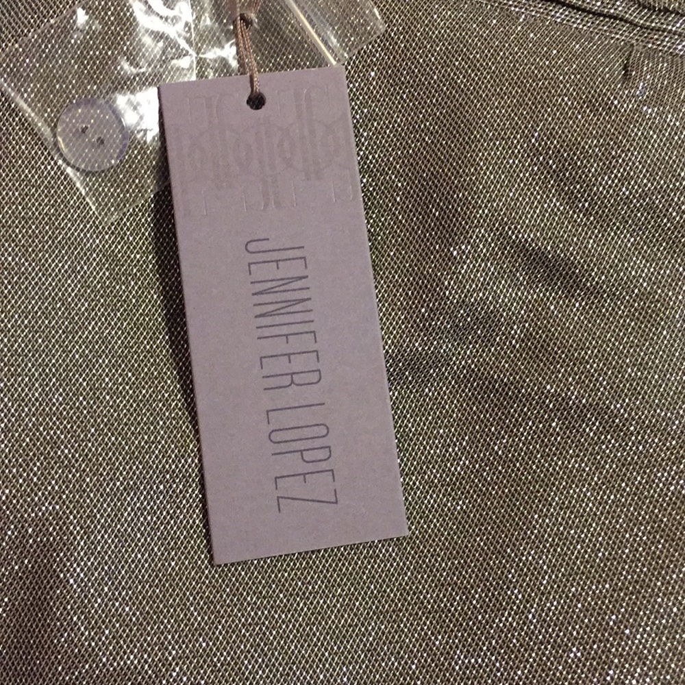 JLo Ravishing Rio Silver Glitter Smokin'Hot Shorts NWT. - Picture 6 of 8